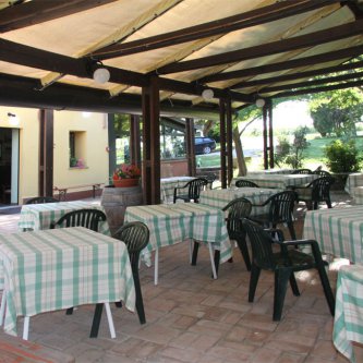 Il ristorante della Country House Il Campetto